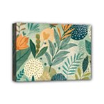 Leaves Pattern Flora Mini Canvas 7  x 5  (Stretched)