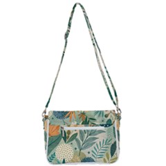 Shoulder Bag with Back Zipper 