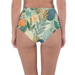 Reversible High-Waist Bikini Bottoms 