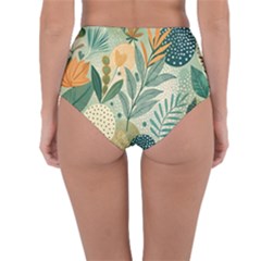 Reversible High-Waist Bikini Bottoms 