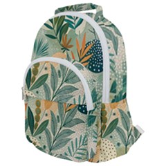 Rounded Multi Pocket Backpack 