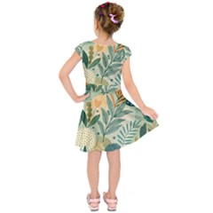 Kids  Short Sleeve Dress 