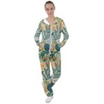 Leaves Pattern Flora Women s Tracksuit