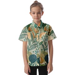 Kids  Short Sleeve Shirt 