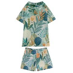 Kids  Swim T-Shirt and Shorts Set 