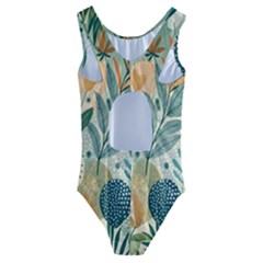 Kids  Cut-Out Back One Piece Swimsuit 