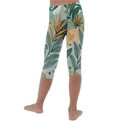 Kids  Lightweight Velour Capri Leggings  