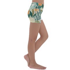 Kids  Lightweight Velour Yoga Shorts 