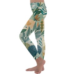 Kids  Lightweight Velour Classic Yoga Leggings 