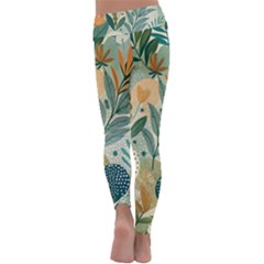 Kids  Lightweight Velour Classic Yoga Leggings 