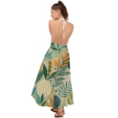 Backless Maxi Beach Dress 