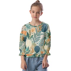 Kids  Cuff Sleeve Top 