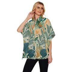 Women s Batwing Button Up Shirt 