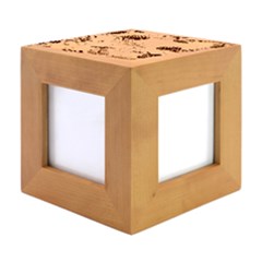 Wood Photo Frame Cube 