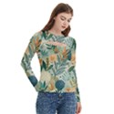 Women s Cut Out Long Sleeve T-Shirt 