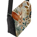 Flap Closure Messenger Bag (L) 