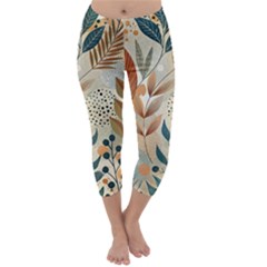 Capri Winter Leggings  Front