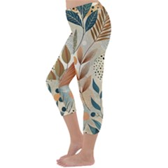 Capri Winter Leggings  Back