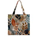 Zipper Grocery Tote Bag 