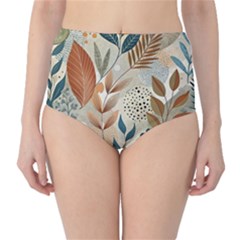 Classic High-Waist Bikini Bottoms 