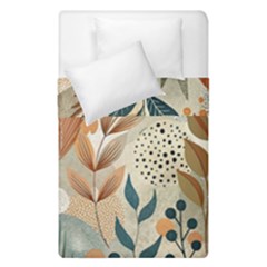 Leaves Pattern Floral Duvet Cover Double Side (Single Size) from ArtsNow.com