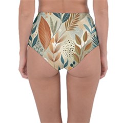 Reversible High-Waist Bikini Bottoms 