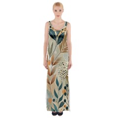 Thigh Split Maxi Dress 