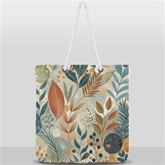 Full Print Rope Handle Tote (Large) 