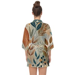 Half Sleeve Chiffon Kimono 