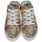 Leaves Pattern Floral Half Slippers