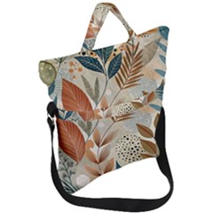 Fold Over Handle Tote Bag 