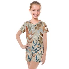 Kids  Mesh T-Shirt and Shorts Set 