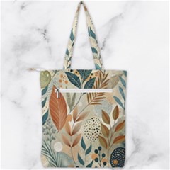 Double Zip Up Tote Bag 