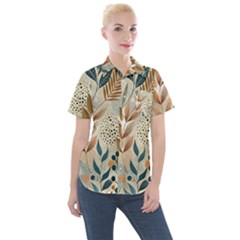 Women s Short Sleeve Pocket Shirt 