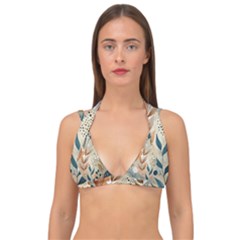 Double Strap Halter Bikini Top 