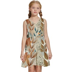 Kids  Sleeveless Tiered Mini Dress 