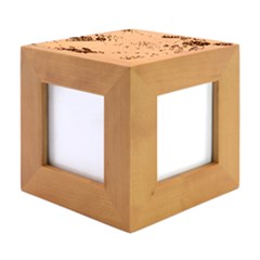 Wood Photo Frame Cube 