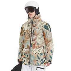 Men s Multi Pockets Zip Ski and Snowboard Waterproof Breathable Jacket 