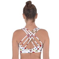 Cross String Back Sports Bra 