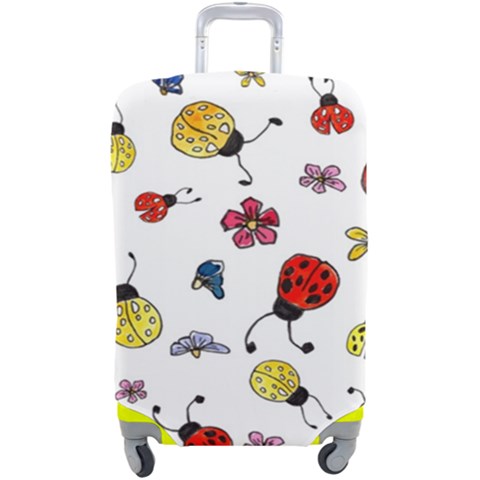 Seamless Pattern Nature Flowers Luggage Cover (Large) from ArtsNow.com