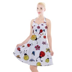 Halter Party Swing Dress  