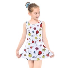 Kids  Skater Dress Swimsuit 