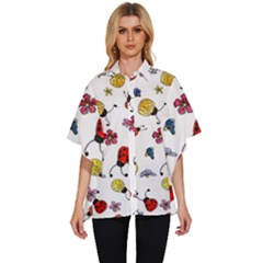 Women s Batwing Button Up Shirt 