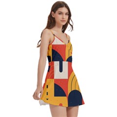 Body Wrap Sleeveless V-Neck Mini Dress 