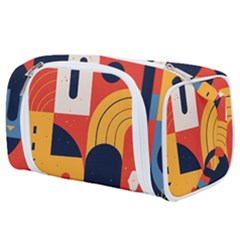 Abstract Pattern Design Toiletries Pouch from ArtsNow.com