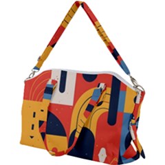 Canvas Crossbody Bag 