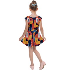 Kids  Cap Sleeve Dress 