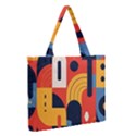 Zipper Medium Tote Bag Front