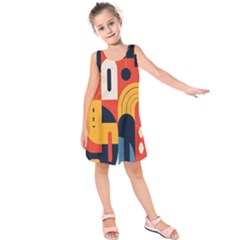 Kids  Sleeveless Dress 