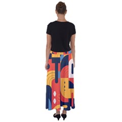 Flared Maxi Skirt 